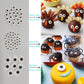 Sentovac Candy Eyes For Decorating | Edible Candy Eyeballs Sprinkles For Halloween | Cake And Cupcake Topper Decorations | 1 Box 2.82Oz Big Small Mini (1.8Cm 1Cm 7Mm) Edible Eyes