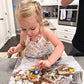 Dad Designer Cookie Decorating Kit For Father'S Day - 8 Pre-Baked Vanilla Cookies With Cookie Icing, Edible Decorations And Glit