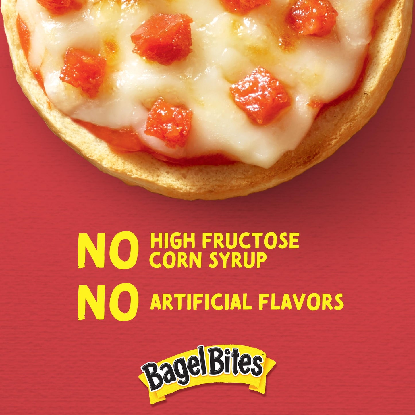 Bagel Bites Cheese & Pepperoni Mini Pizza Bagel Frozen Snacks, 40 ct Box
