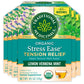 Traditional Medicinals Organic Stress Ease Tea, 96 Tea Bags (6 Pack), Relieves Tension, Promotes Relaxation