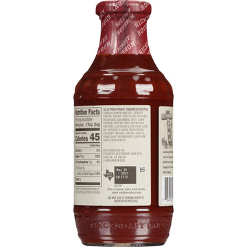 Stubbs BBQ Sauce Hickory spirit-inspired flavor, 18.0 oz, Model 3475600008