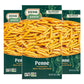 Zenb Plant Based Pasta, Made From 100% Yellow Peas, Gluten Free, Penne, 12 Oz Boxes (Pack Of 3)