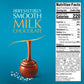 Lindt Lindor Sea Salt Milk Chocolate Truffles, Milk Chocolate Candy With Smooth, Melting Truffle Center, Great For Gift Giving, 5.1 Oz. Bag (6 Pack)