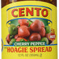 Cento Diced Hot Cherry Pepper (Hot) Hoagie Spread - 12 Fl Oz (Pack Of 2)