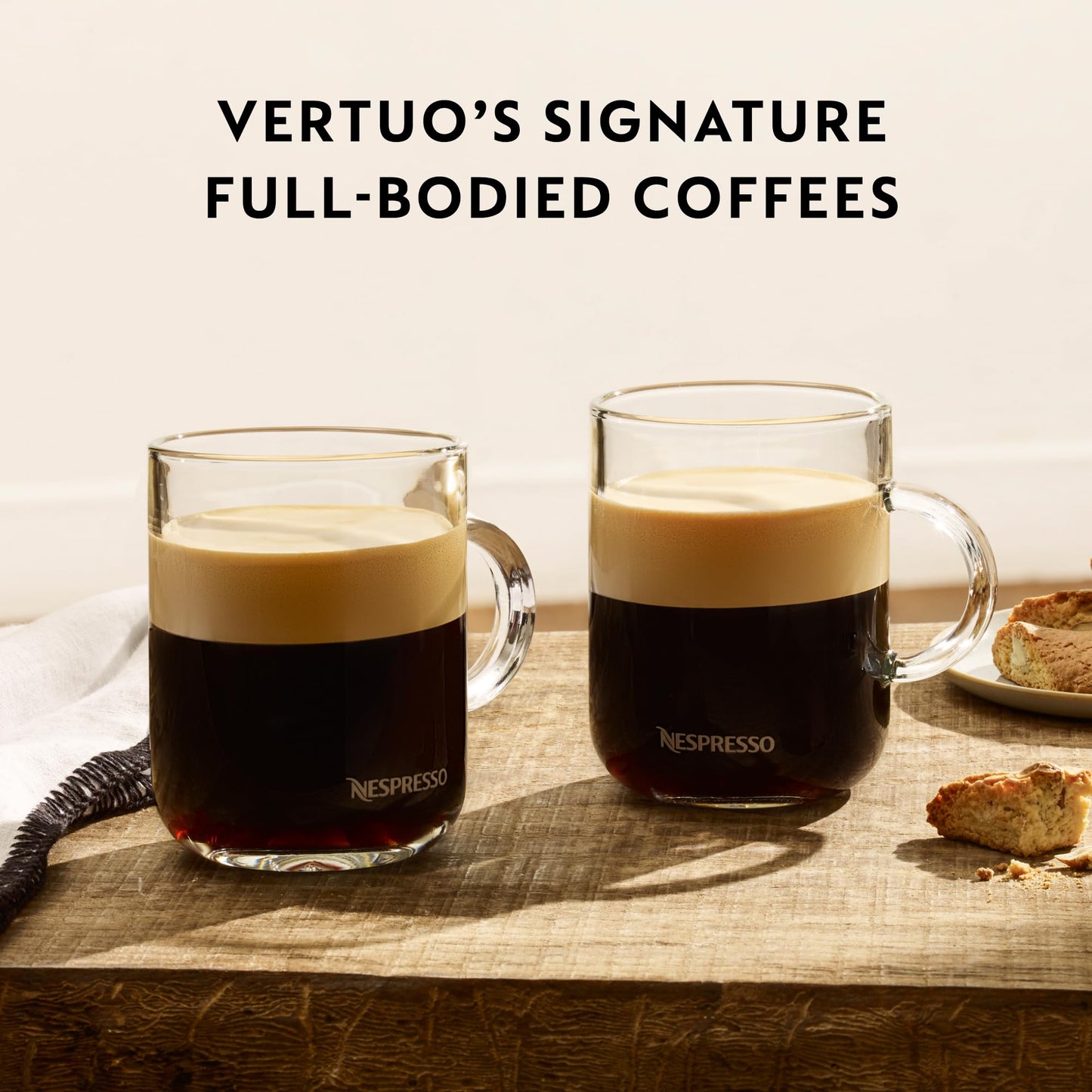 Nespresso Vertuo Inizio Medium Roast Coffee Pods, 30 Count, 5.0oz Brew Size