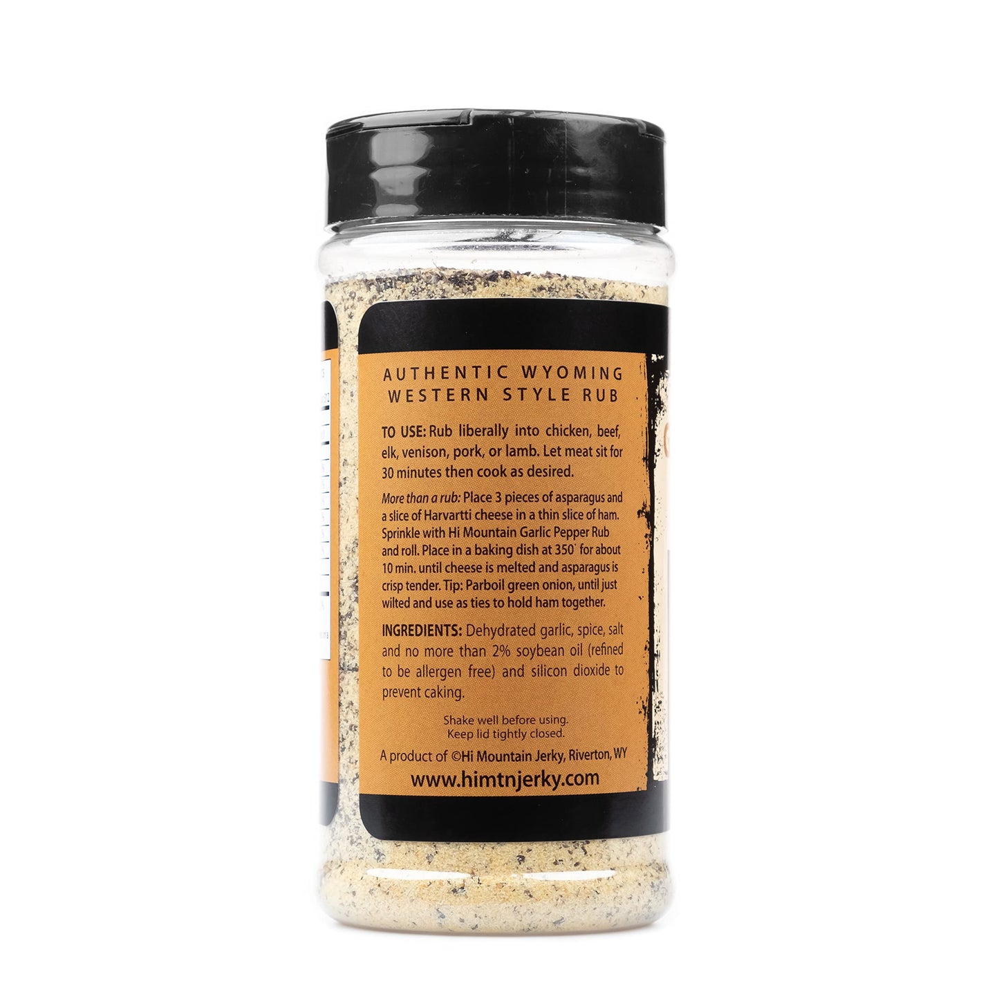 Hi Mountain Seasoning -- Garlic Pepper Grill Rub