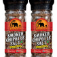 African Dream Foods Smoked Chipotle Spicy Salt Seasoning, 3.5 oz (Pack of 2) - Ideal for Meat, Chicken, Seafood, Reusable Grinder