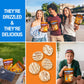 Drizzilicious Mini Rice Cakes - Rice Crisps, Healthy Snack For Mature-Themeds And Kids, Flavored Rice Cakes, Vegan, Gluten Free, Only 90 Calories Per Serving - Pumpkin Spice, 4 Oz (Pack Of 2)