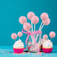 Gyufise 30Pcs Balls Cake Topper Diy Cake Insert Toppers Ball Cake Picks Cupcake Topper For Birthday Party Baby Shower Wedding Ca