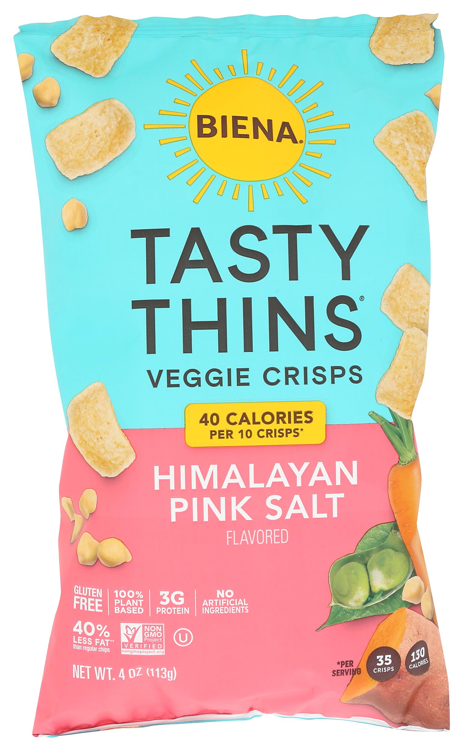 Biena Crisps Tasty Thins Sea Sl 4 OZ