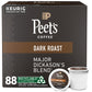 Peets Coffee Dark Roast K-Cup Pods - Major Dickasons Blend, 88 Count, 4 Boxes of 22 Pods
