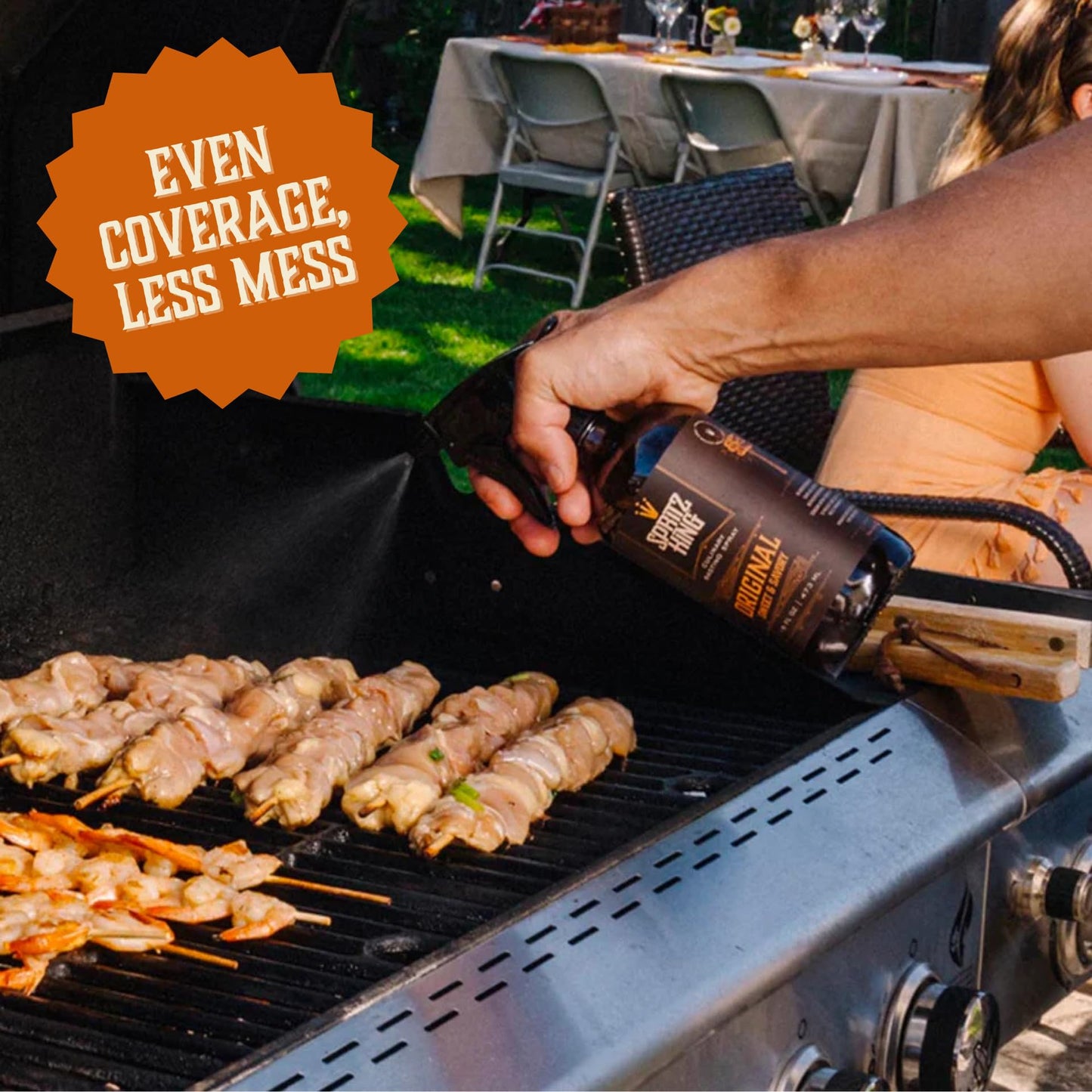 Spritz King Basting Spray for Grilling & Air Frying - 16 Fl Oz - Chipotle Flavor