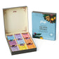Yogi Organic Sampler Gift Box - 5 Tea Bags per Flavor, 9 Herbal Teas, Caffeine-Free Variety Pack