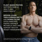 Blueprint by Bryan Johnson Vegan Protein Meal Replacement - Plant Based Hemp Protein with 27g Protein Per Serving - Low Calorie  Chai Flavored Protein for Women & Men - Dairy Free- 15 Servings