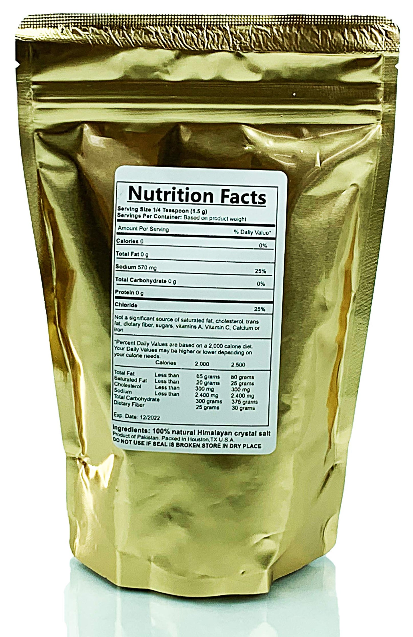 IndusClassic Himalayan Edible Pink Cooking Salt, Fine Grain 0.5mm to 1mm, 1 Pound (Pack of 1)
