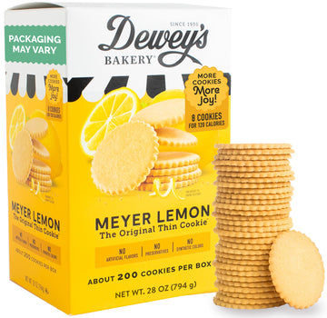 Dewey'S Bakery Lemon Moravian Style Cookie Thins  Baked In Small Batches  Real, Simple Ingredients  Time-Honored Southern Bakery