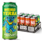 Drink Weird Best Sellers Variety Pack - Acai Pomegranate Yerba Mate  White Peach Oolong Tea  Mystical Mint Yerba Mate. 12pk of 16oz Cans. Better Energy Drink Alternative.