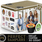 Crazy Cups Decaf Coffee Pods Variety Pack - Flavored & Unflavored Assorted Sampler  50 Count  Compatible with Keurig K-Cup malt-inspired