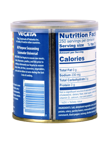 Vegeta All Purpose Seasoning Mix, Can 8.8 oz (250 g)