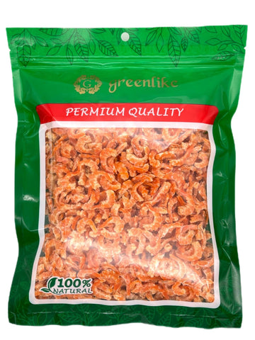 Greenlike Premium Dried Louisiana Shrimp 6oz - Approx. 280 Pieces,, Wild-Caught Shrimps, Rich in Protein & Calcium, Dehydrated S