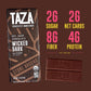 Taza Chocolate Organic Wicked Dark 95% Dark Bar Variety Pack, Vegan, 2.5 oz (4 count)