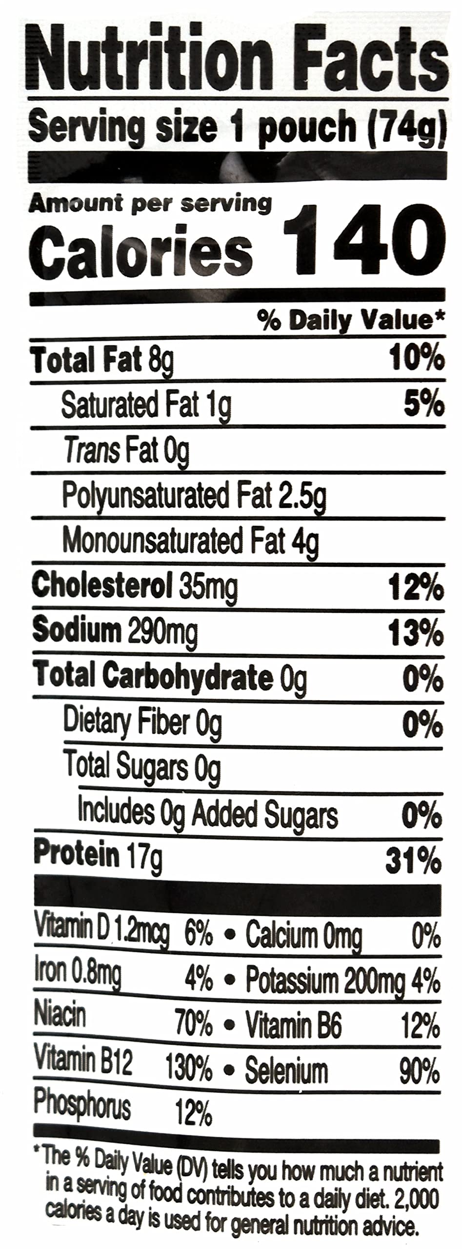 Starkist Chunk Light Tuna In Sunflower Oil, 2.6-Ounce Pouch (Pack Of 6)