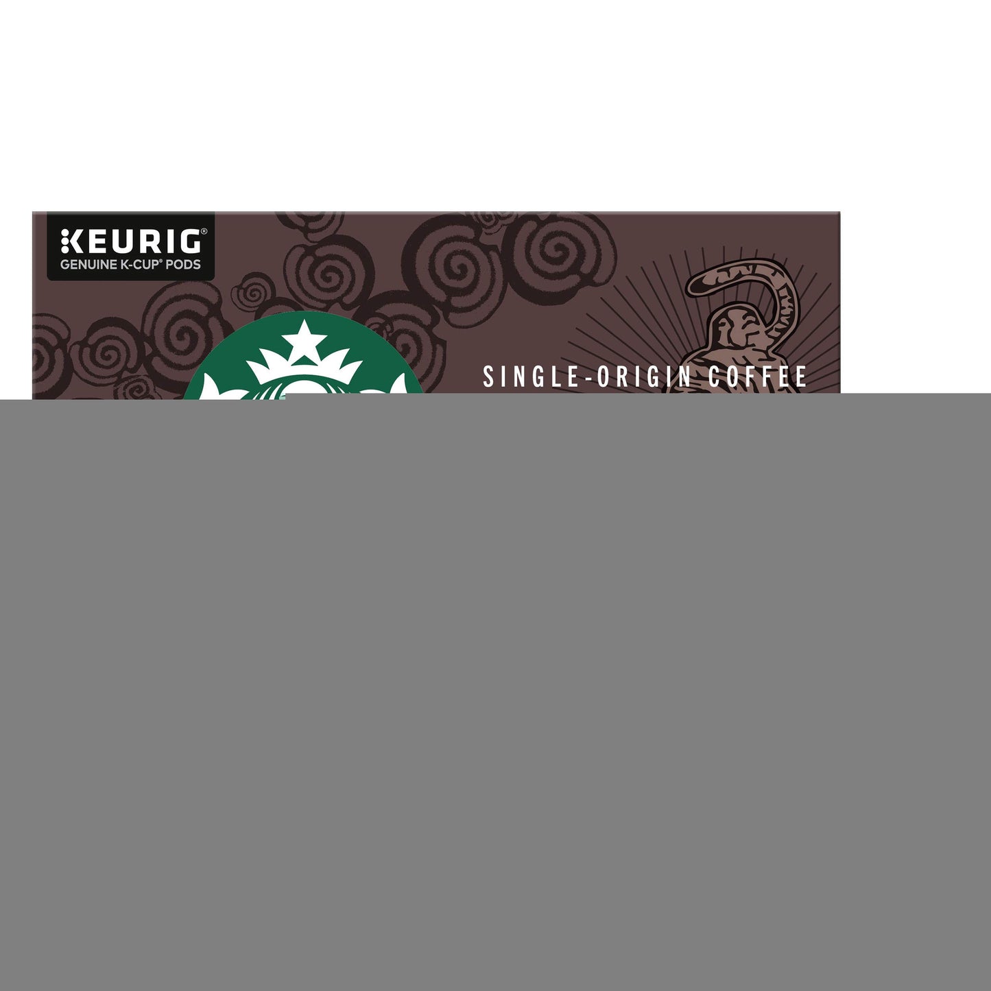 Starbucks Dark Roast K-Cup Coffee Pods - Sumatra For Keurig Beverage Makers - 1 Box (10 Pods)