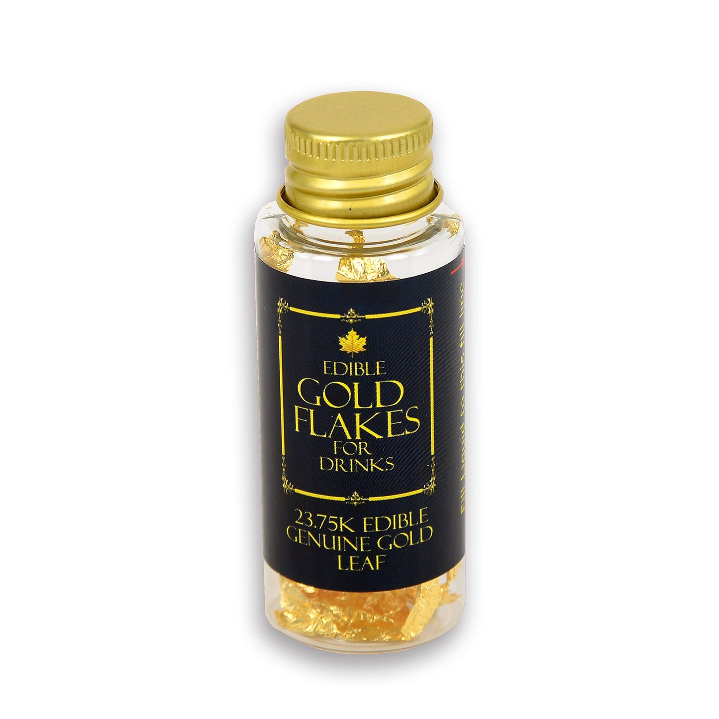 Barnabas Blattgold: Edible Genuine Gold Leaf For Drinks - Edible Gold Flakes, Gold Flakes, Gold Flakes Edible For Food (Drinks)