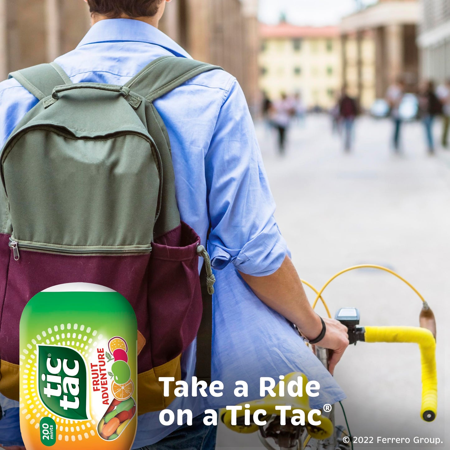 Tic Tac, Fruit Adventure Mints, 8 Count, On-The-Go Refreshment, 3.4 Oz Each