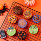 Halloween Sprinkles Set, Edible Sprinkles For Cake Decorating, Orange Sanding Sugar Jimmies Sprinkles Mix For Cupcake Toppers Co