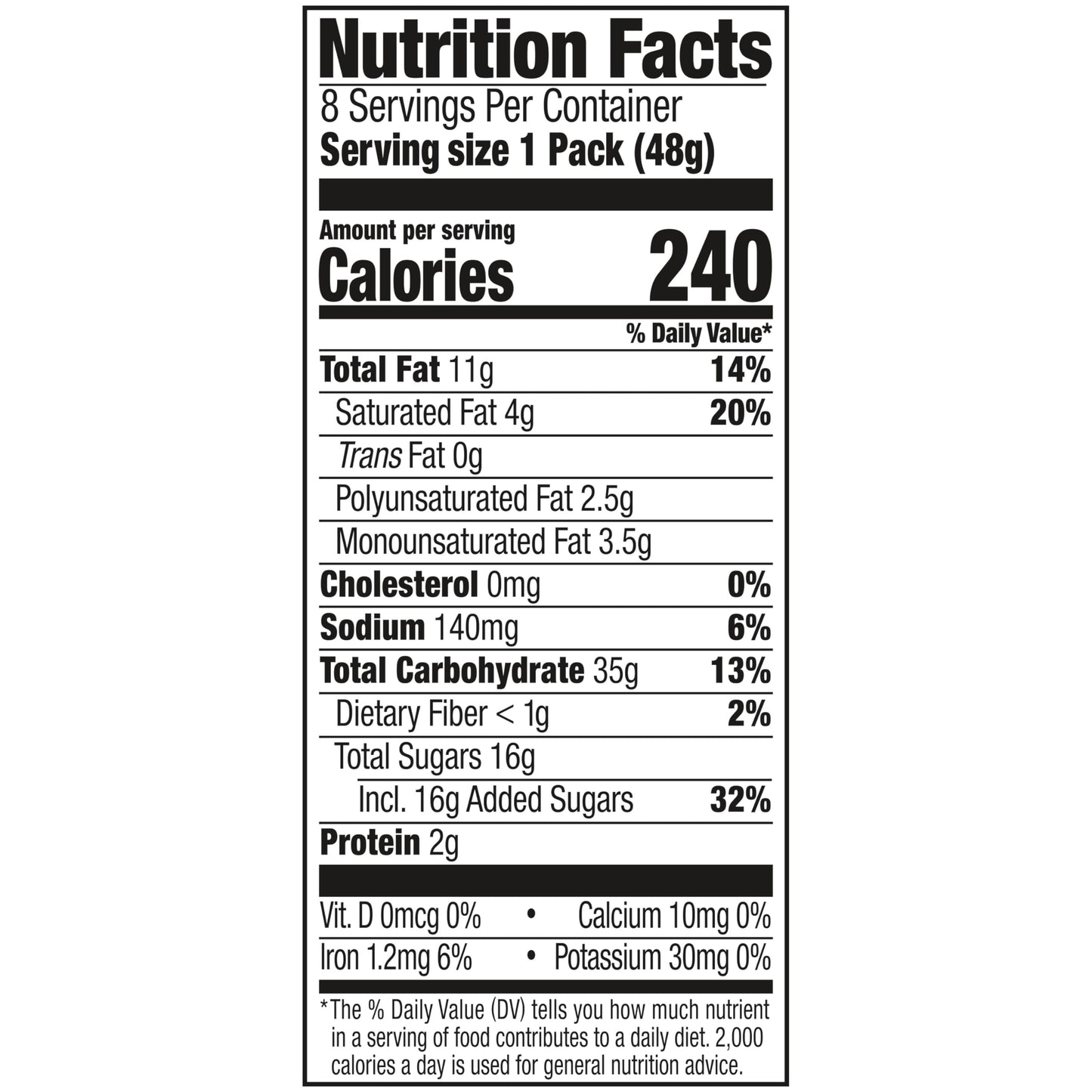Lance Sandwich Cookies, Nekot Lemon Creme, 8 Individually Wrapped Packs, 6 Sandwiches Each