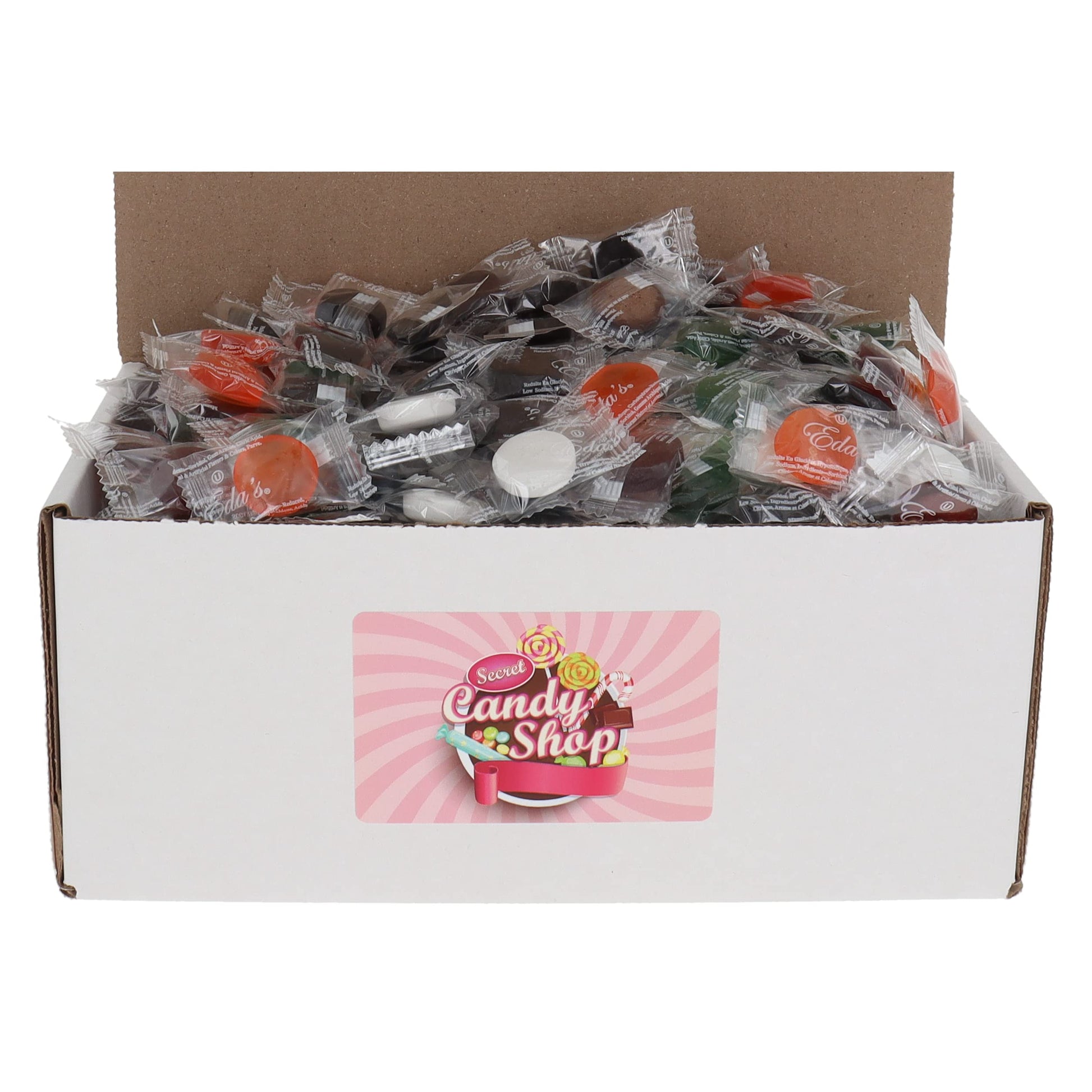 Eda'S Sugar Free Hard Candy Zero Sugar Candies Bulk In Box (Individually Wrapped) (Assorted Winter, 8Oz)