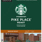 Starbucks Pike Place Roast Coffee K-Cup Portion Packs, 72 Count (3 Boxes of 24 K-Cups), 10.5 Ounce (Pack of 3)