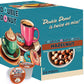 Double Donut Coffee Hazelnut Flavored Medium Roast Coffee Pods, 20 Count, Compatible with Keurig K Cups