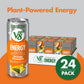 V8 +Energy Sparkling Orange Pineapple Juice Energy Drink, 11.5 Fl Oz Can (24 Pack)