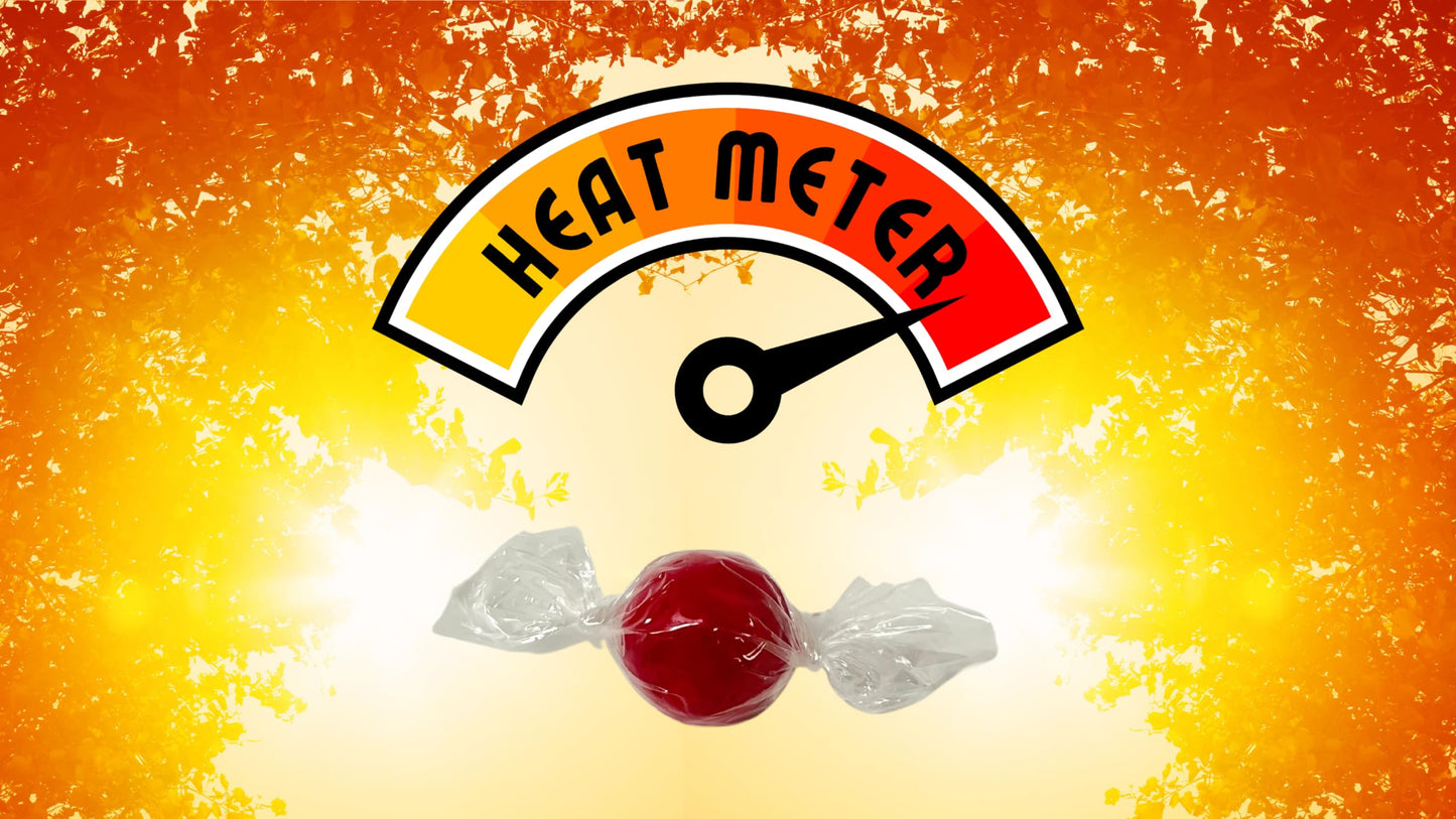 QUEEN JAX Fireball Candy Bulk - 2 LB Red Hot Cinnamon Jawbreaker - Individually Wrapped Hard Candy