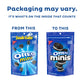 OREO Minis Chocolate Sandwich Cookies, 8 oz