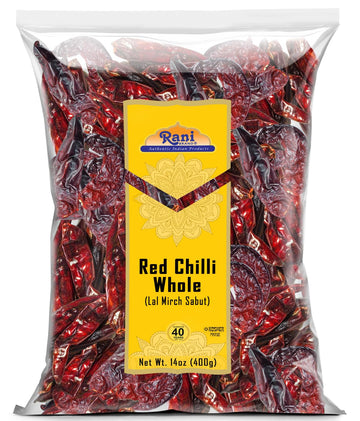 Rani Chilli Whole 14oz (400g) ~ All Natural | Vegan | No Colors | Gluten Friendly | NON-GMO | Kosher