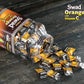 Swad Orange Candy Enriched With Vitamin C | Flavored Sugar Easter Candy | Orange Bite | 150 Toffee Jar