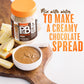 Pbfit 8 Ounce Peanut Butter Powder Chocolate Flavor, Cocoa Powdered Peanut Butter Spread From Real Roasted Peanuts And Cocoa, 6G Of Protein 7% Dv, Gluten-Free, 70 Calories, 88% Less Fat (Pack Of 1)