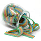 SNACKTERY Rainbow Sour Belts - Vegan & Kosher Gummy Candy - 4 oz - Multicolor - 2 Pack