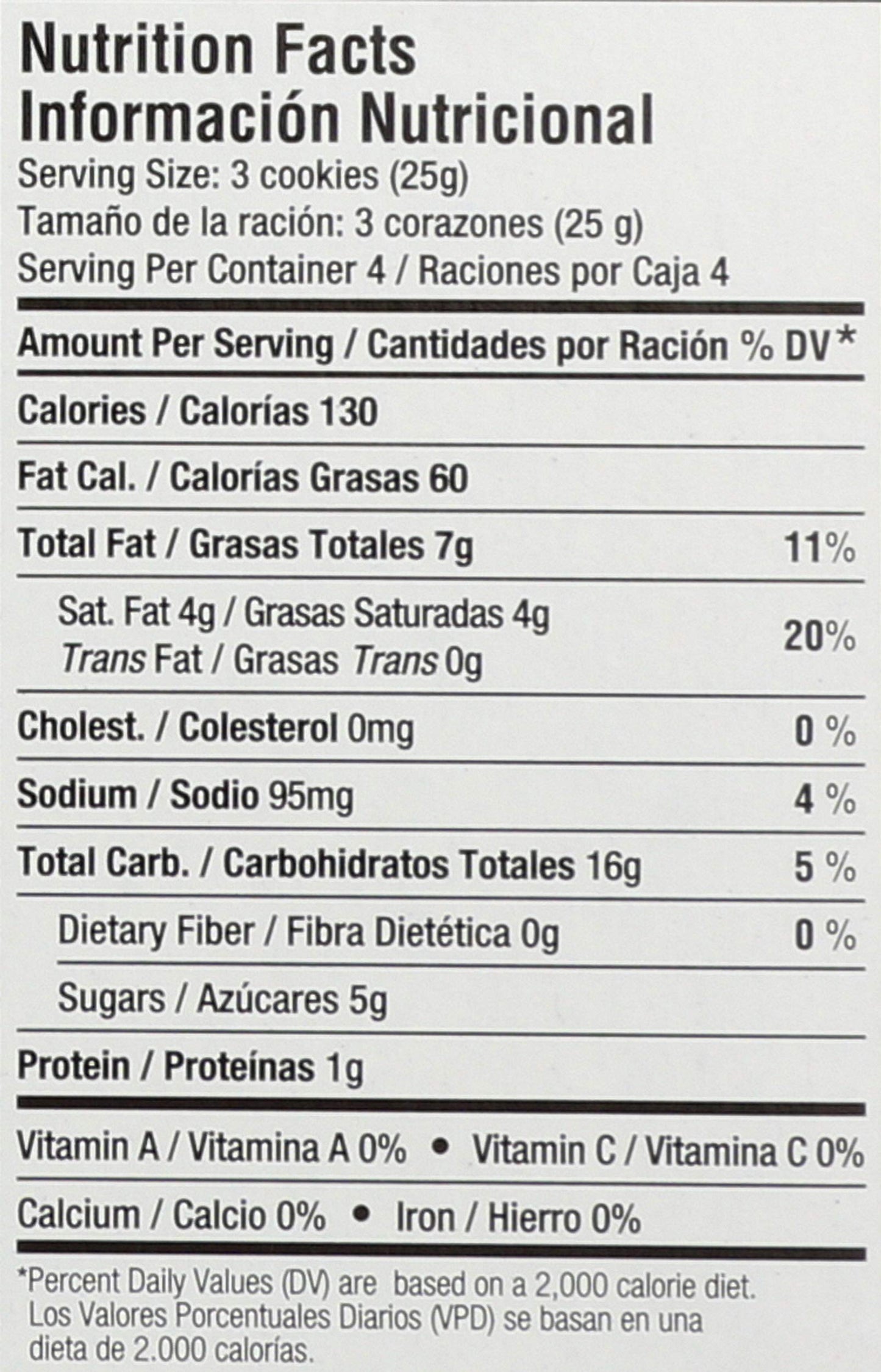 Natural Nectar, Cookies Palmier Organic, 3.5 Oz
