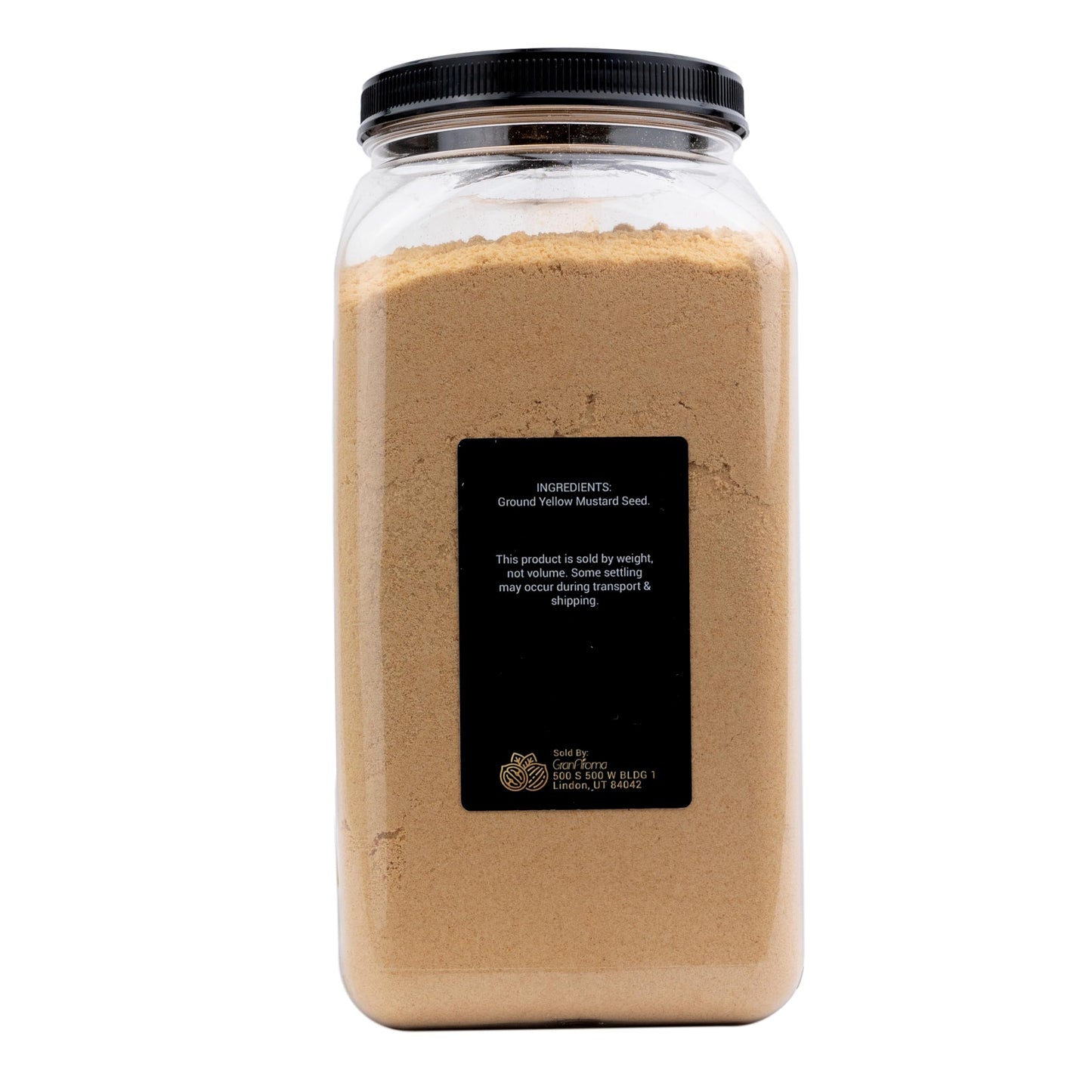 Granaroma Ground Yellow Mustard, Bold, Tangy Flavor For Cooking, Seasoning & Pickling (6 Pound)