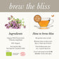 Wild Bliss Organic Wild Breckland Thyme Tea - Loose Leaf Herbal Tea - Caffeine Free - 100 Servings - 7.05 Oz
