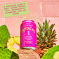 De La Calle Tepache Cactus Prickly Pear Sparkling Beverage, Organic, Low Sugar, 12 Fl Oz (Pack of 12), Clear