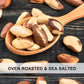 It's Just - Brazil Nuts, 2lbs, Product of Peru, Roasted & Salted, Packaged in USA (Roasted/Sea Salted, 2 Pound (Pack of 1))