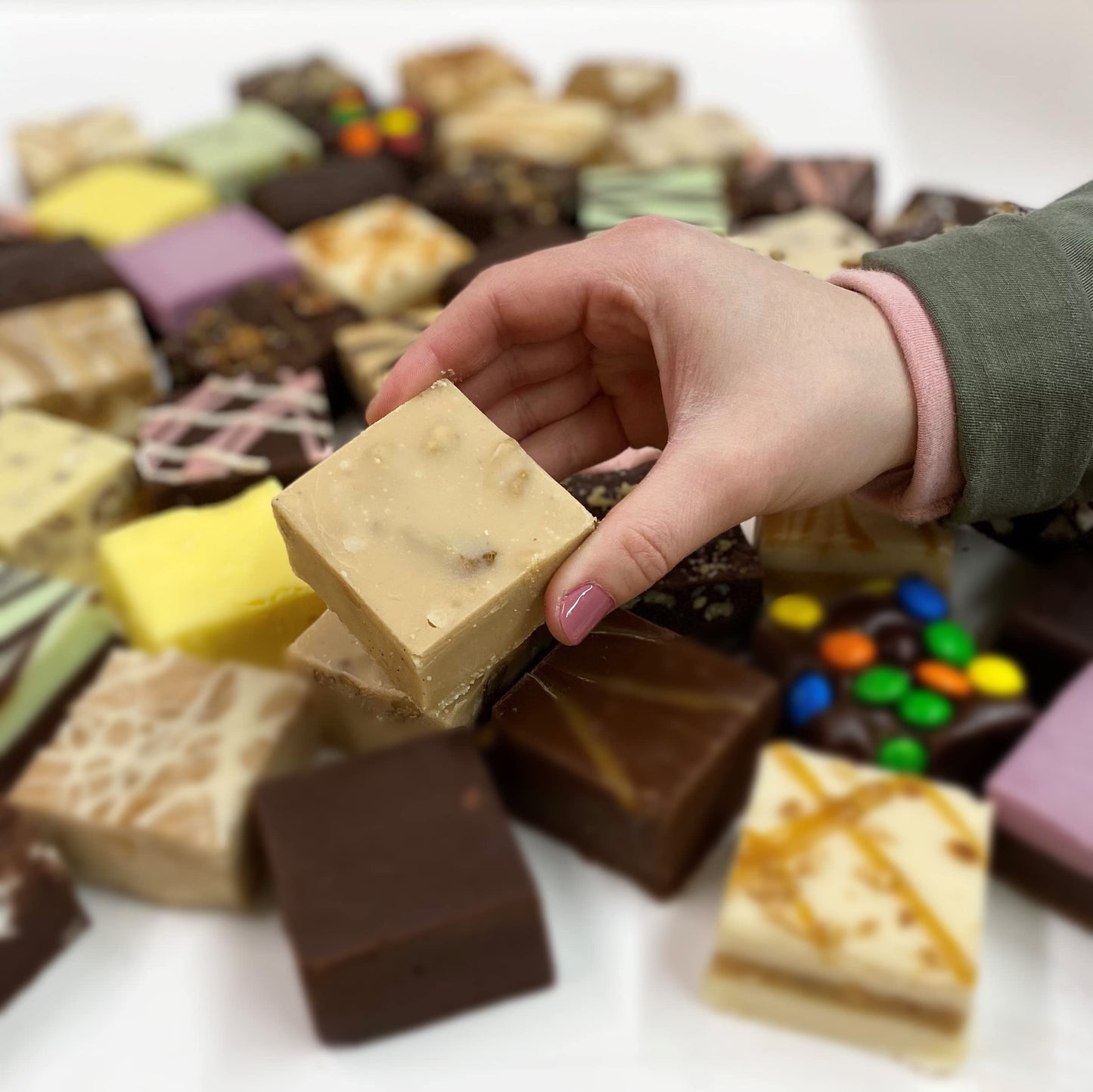 Valley Fudge Maple Walnut Artisan Fudge, Gourmet Candy, One Pound Package