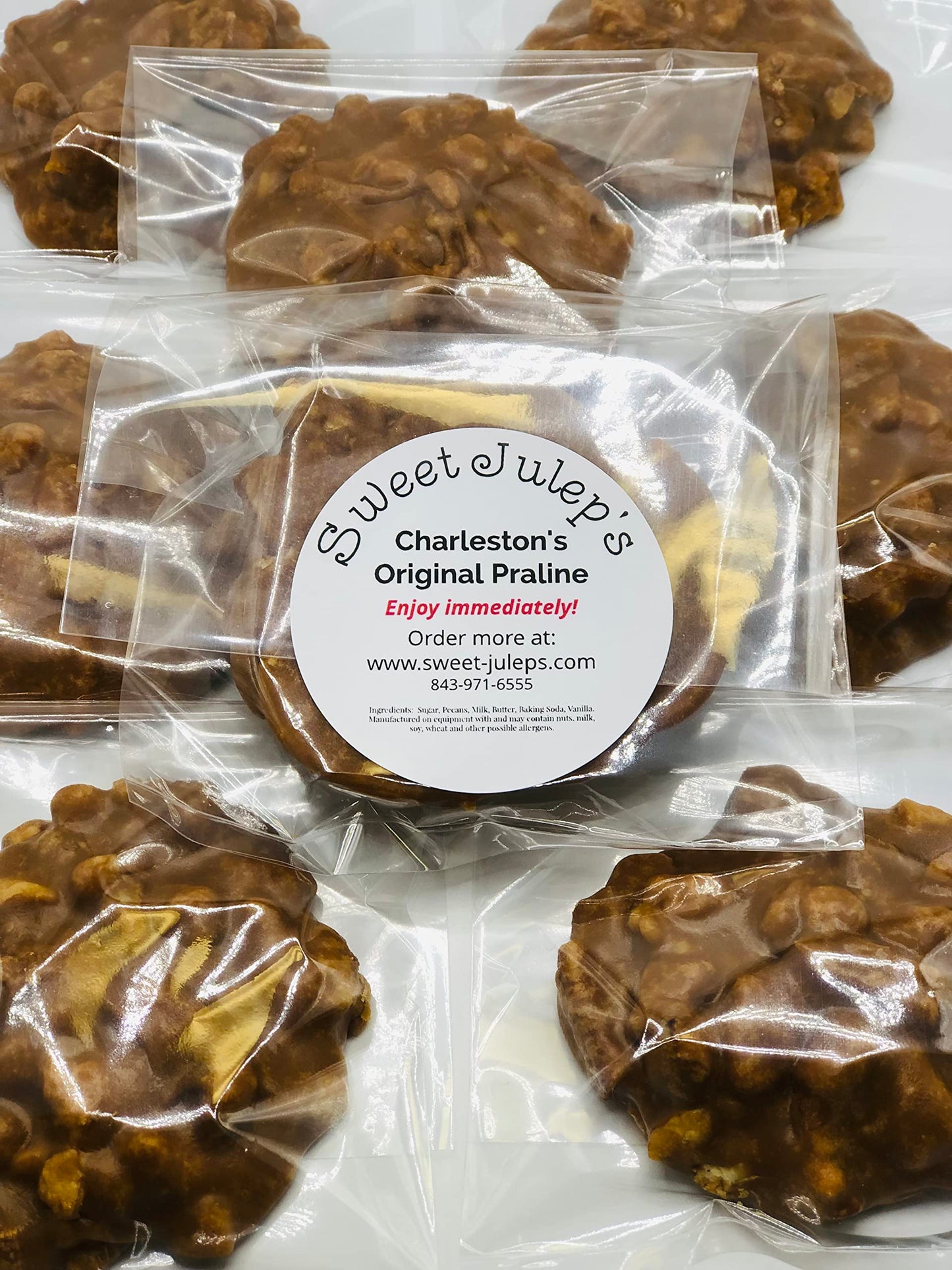 Authentic Original Charleston Pralines Creamy Southern Pecan Candy