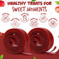 Essence 97 Fruit Roll Ups - Vegan, Non-GMO, No Added Sugar, Strawberry, 16 Count