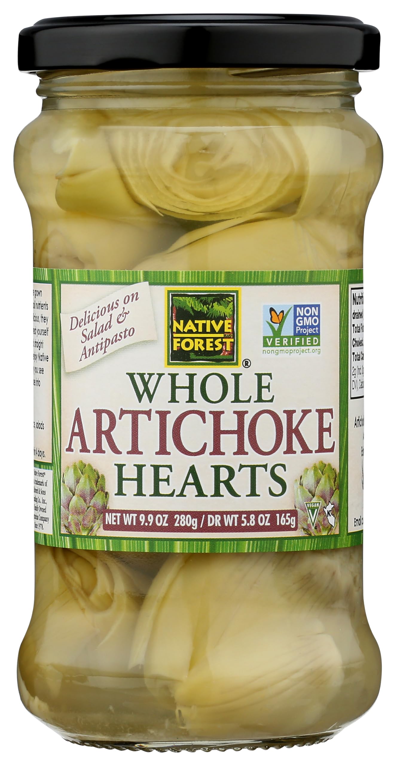 Native Forest Whole Artichoke Hearts 9.9 Oz
